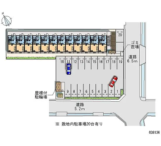 岡山市南区新福１丁目 月極駐車場